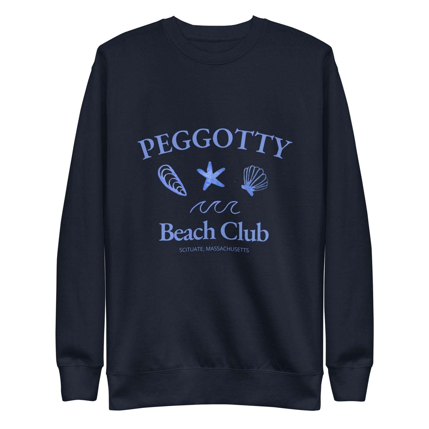 Beachy Peggotty Beach Club Crewneck