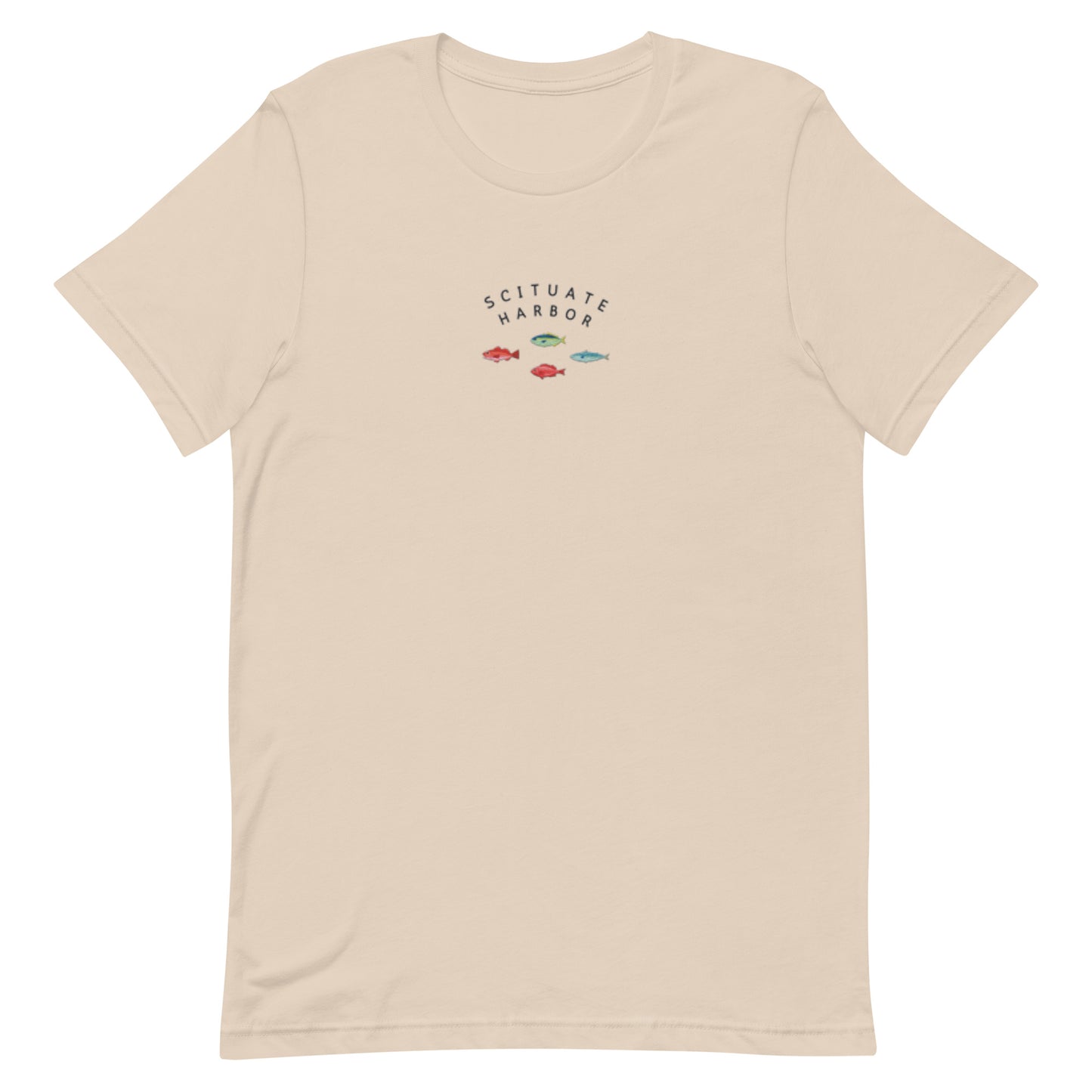 Fishy Harbor Embroidered Tee