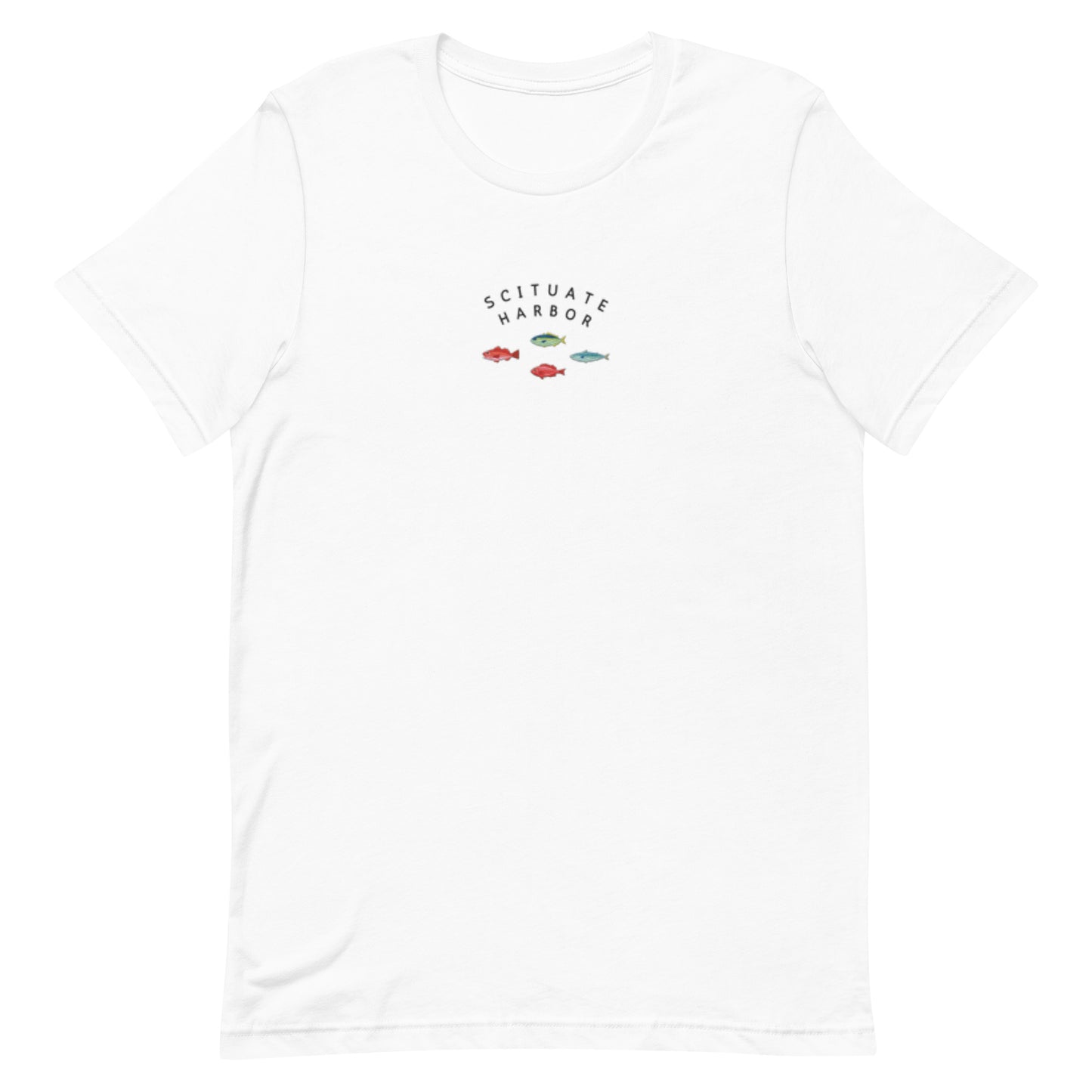 Fishy Harbor Embroidered Tee
